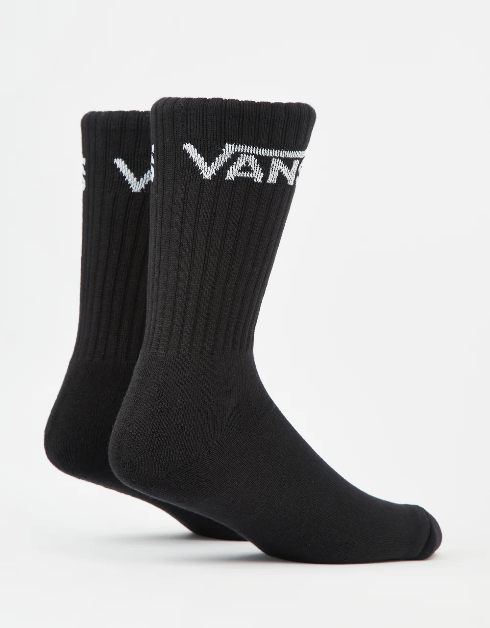 Vans Classic 6 Pack Crew Socks - Black - Image 5