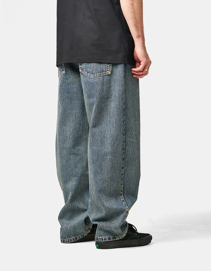 Vans LX Check-5 Loose Denim Pant - Dirty Wash - Image 2