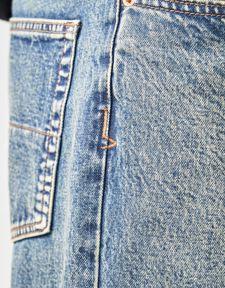Vans LX Check-5 Loose Denim Pant - Dirty Wash - Image 5