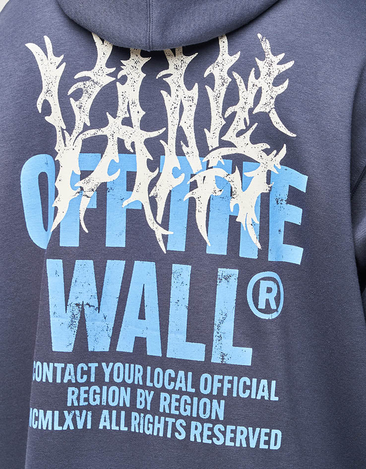 Vans Metal Wall Full Zip Hoodie - Parisian Night - Image 4