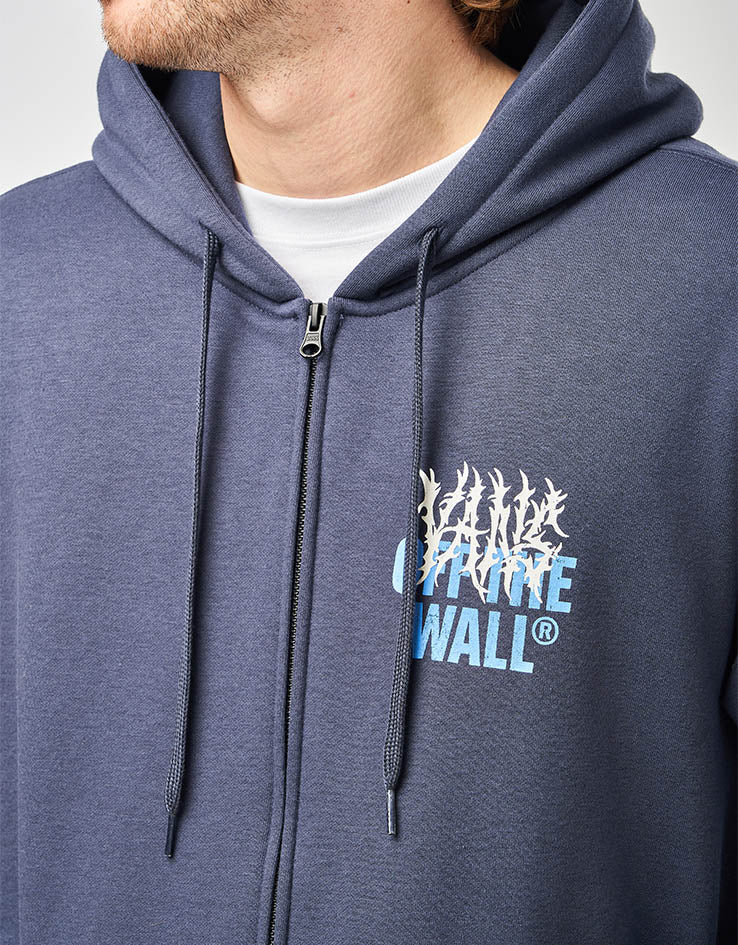 Vans Metal Wall Full Zip Hoodie - Parisian Night - Image 5