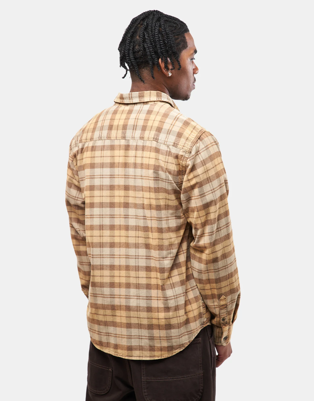 Vans Nate Corduroy L/S Shirt - London Fog - Image 3