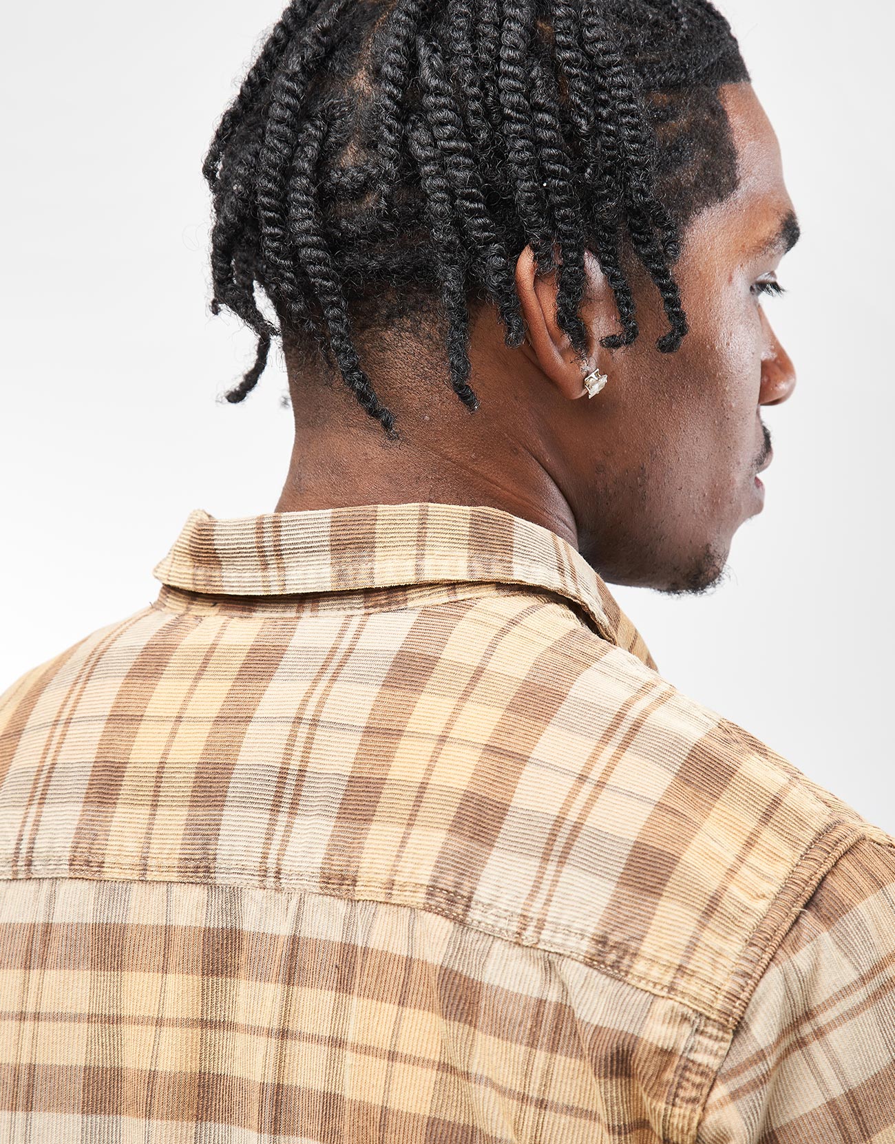 Vans Nate Corduroy L/S Shirt - London Fog - Image 5