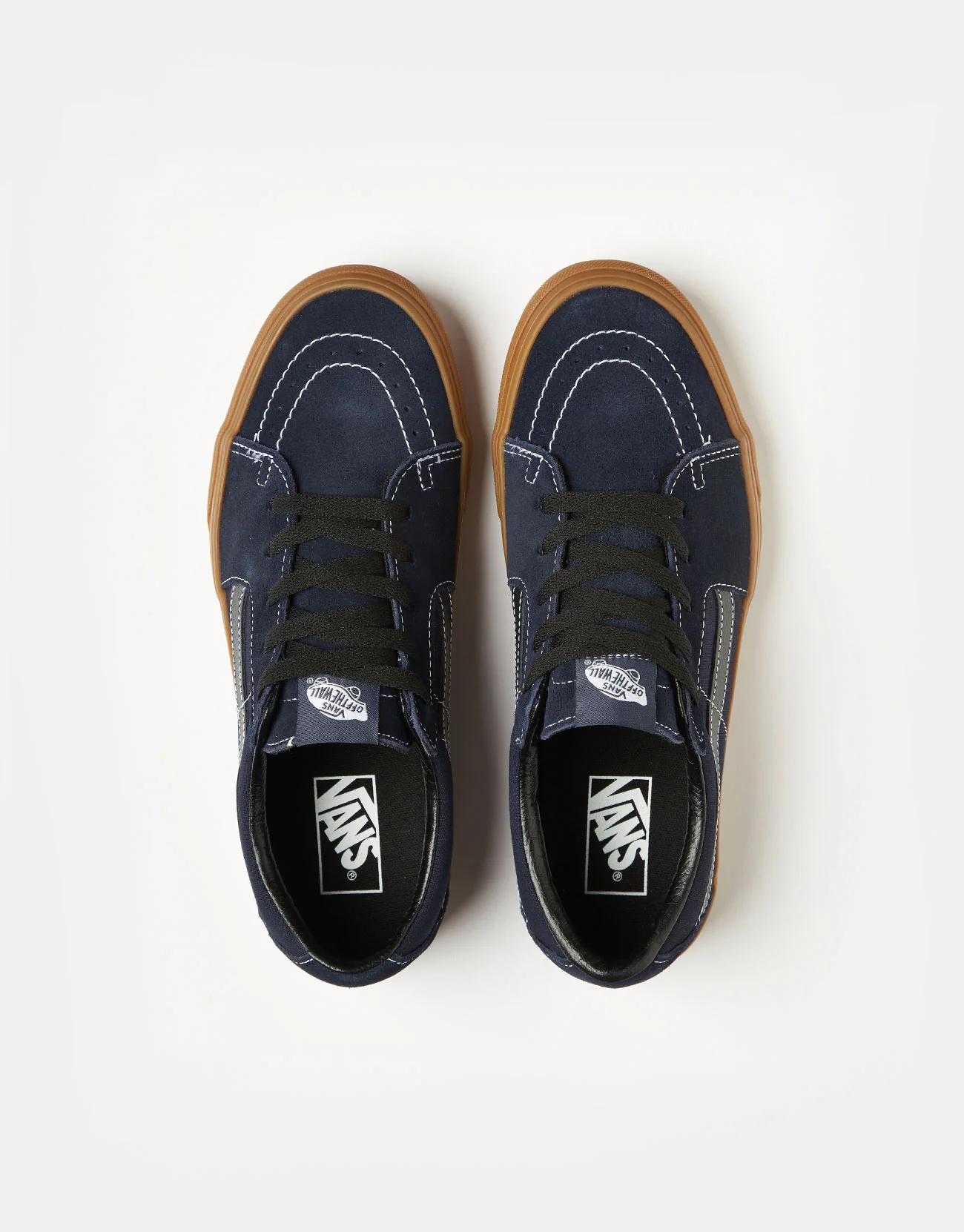 Vans Sk8-Low Skate Shoes - Navy - Image 2