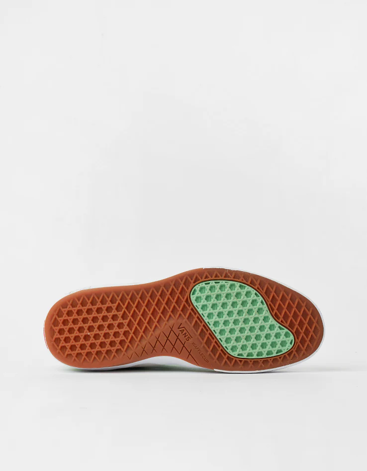 Vans Skate 2 Wayvee Shoes - Green/Gum - Image 8
