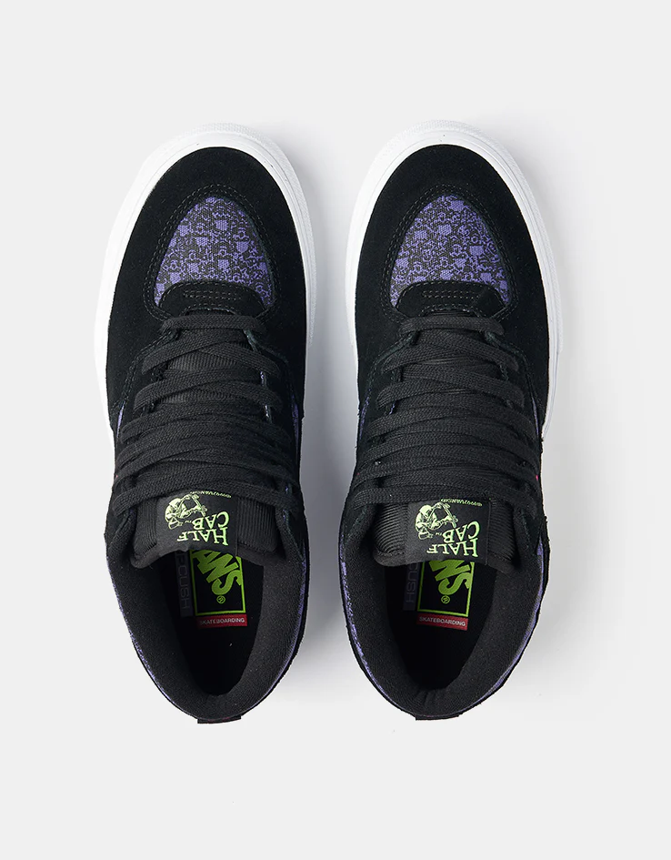 Vans Skate Half Cab Shoes - Acid Airbrush Violet Purple - Image 2