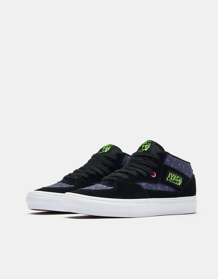 Vans Skate Half Cab Shoes - Acid Airbrush Violet Purple - Image 3