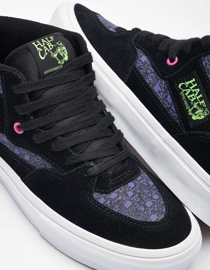 Vans Skate Half Cab Shoes - Acid Airbrush Violet Purple - Image 5
