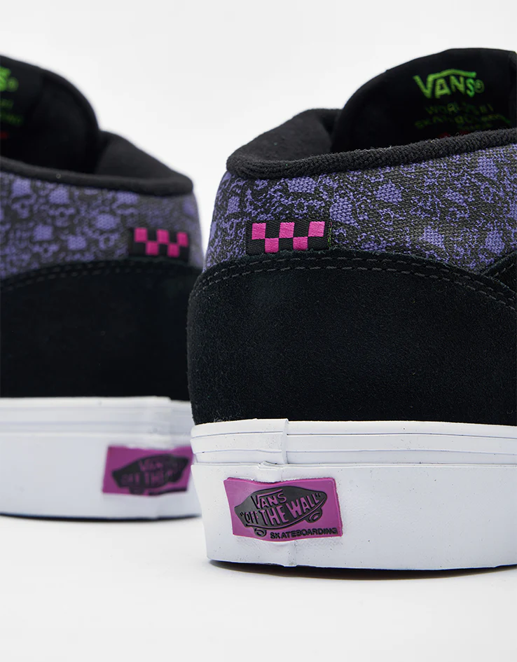 Vans Skate Half Cab Shoes - Acid Airbrush Violet Purple - Image 6