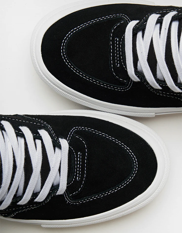 Vans Skate Half Cab Shoes - Black/White - Image 7