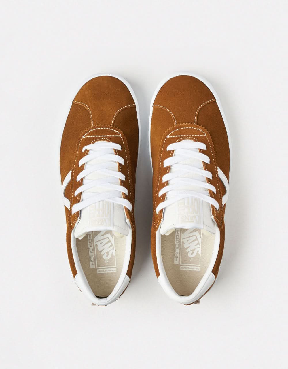 Vans Skate Sport Shoes - Golden Brown - Image 2