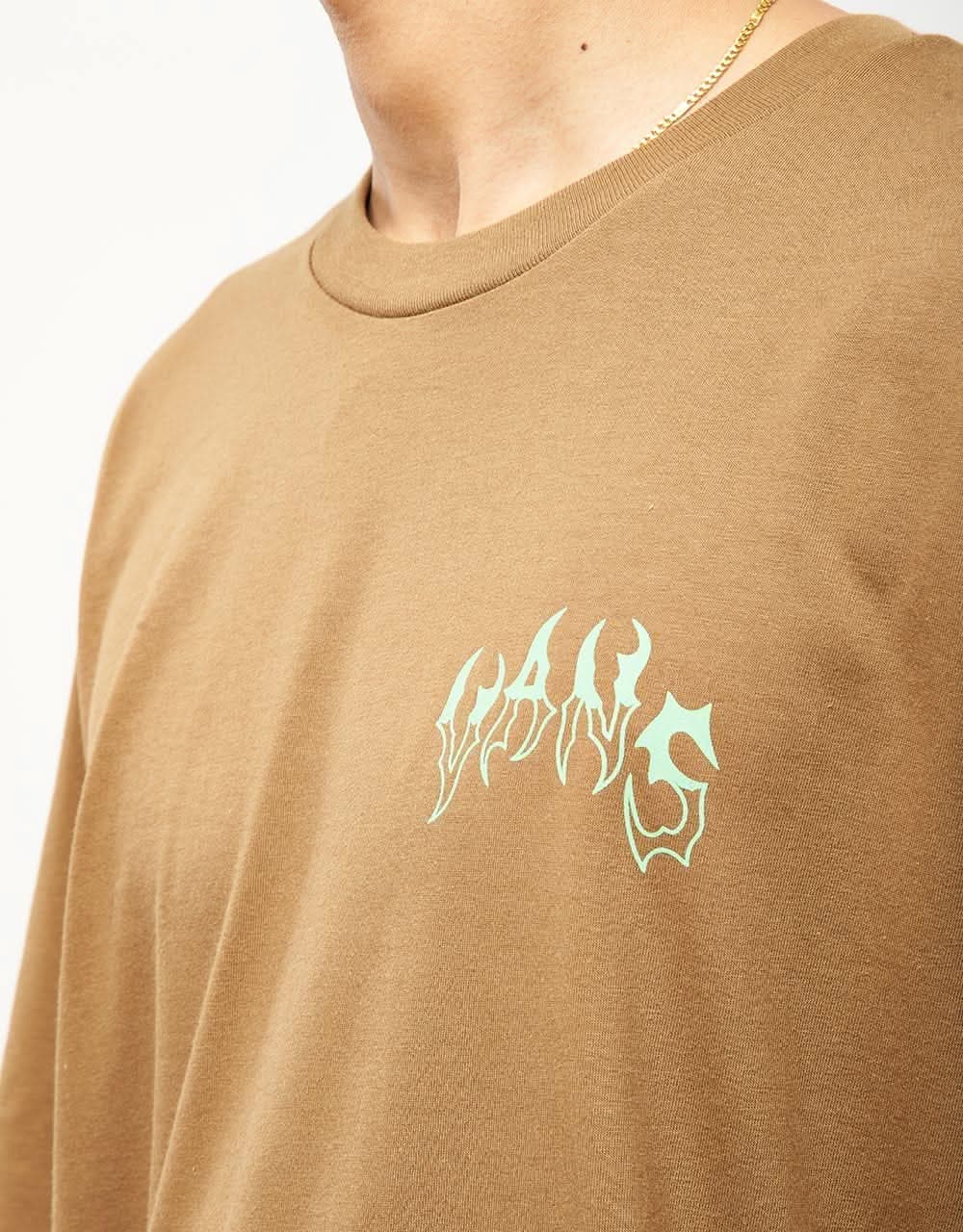 Vans Smoked Skull T-Shirt - Kangaroo - Image 4