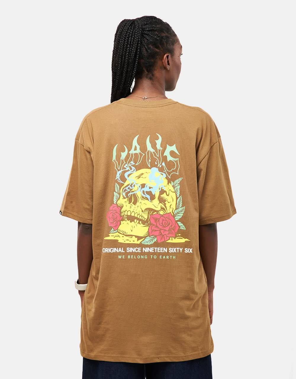 Vans Smoked Skull T-Shirt - Kangaroo - Image 6