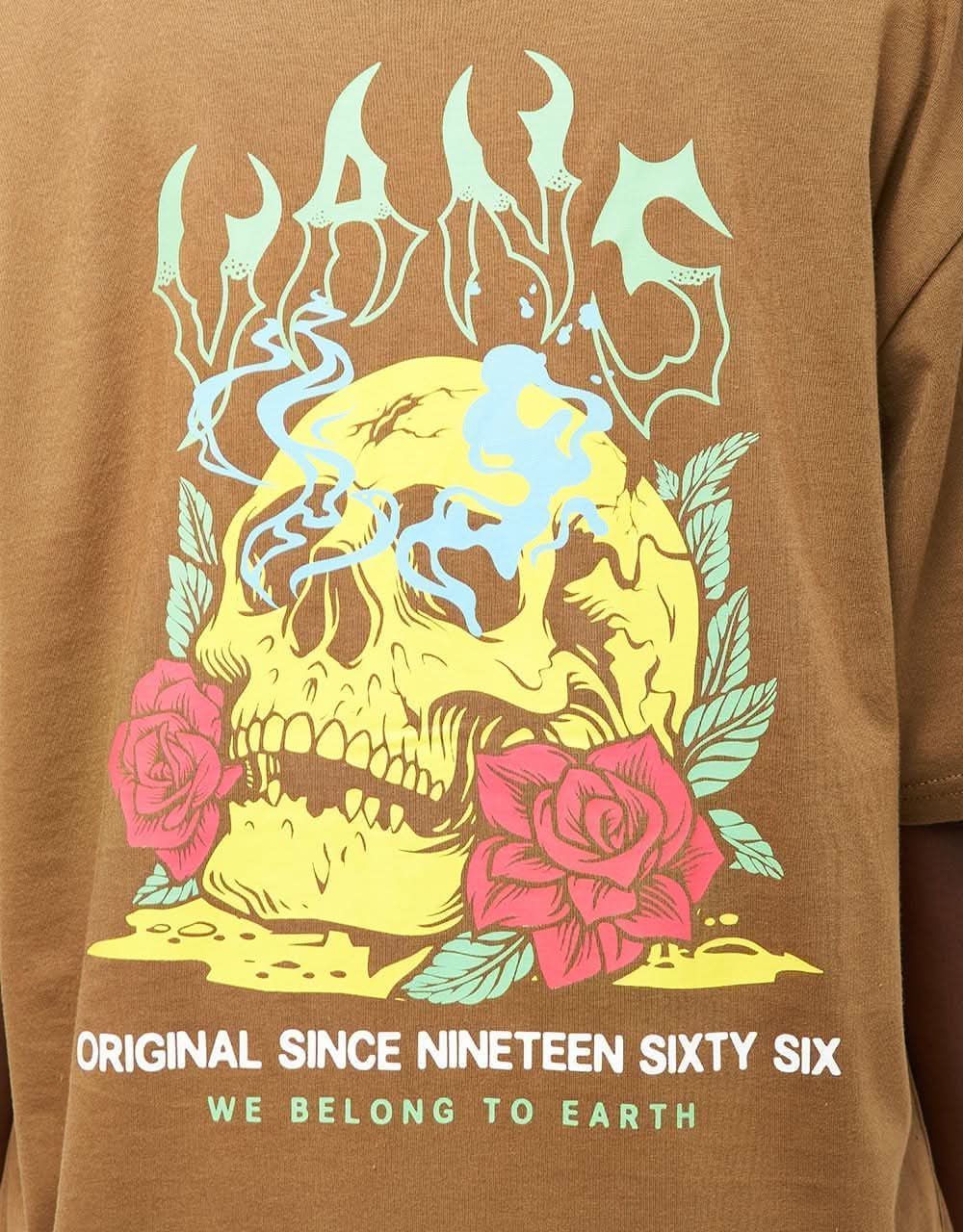 Vans Smoked Skull T-Shirt - Kangaroo - Image 8