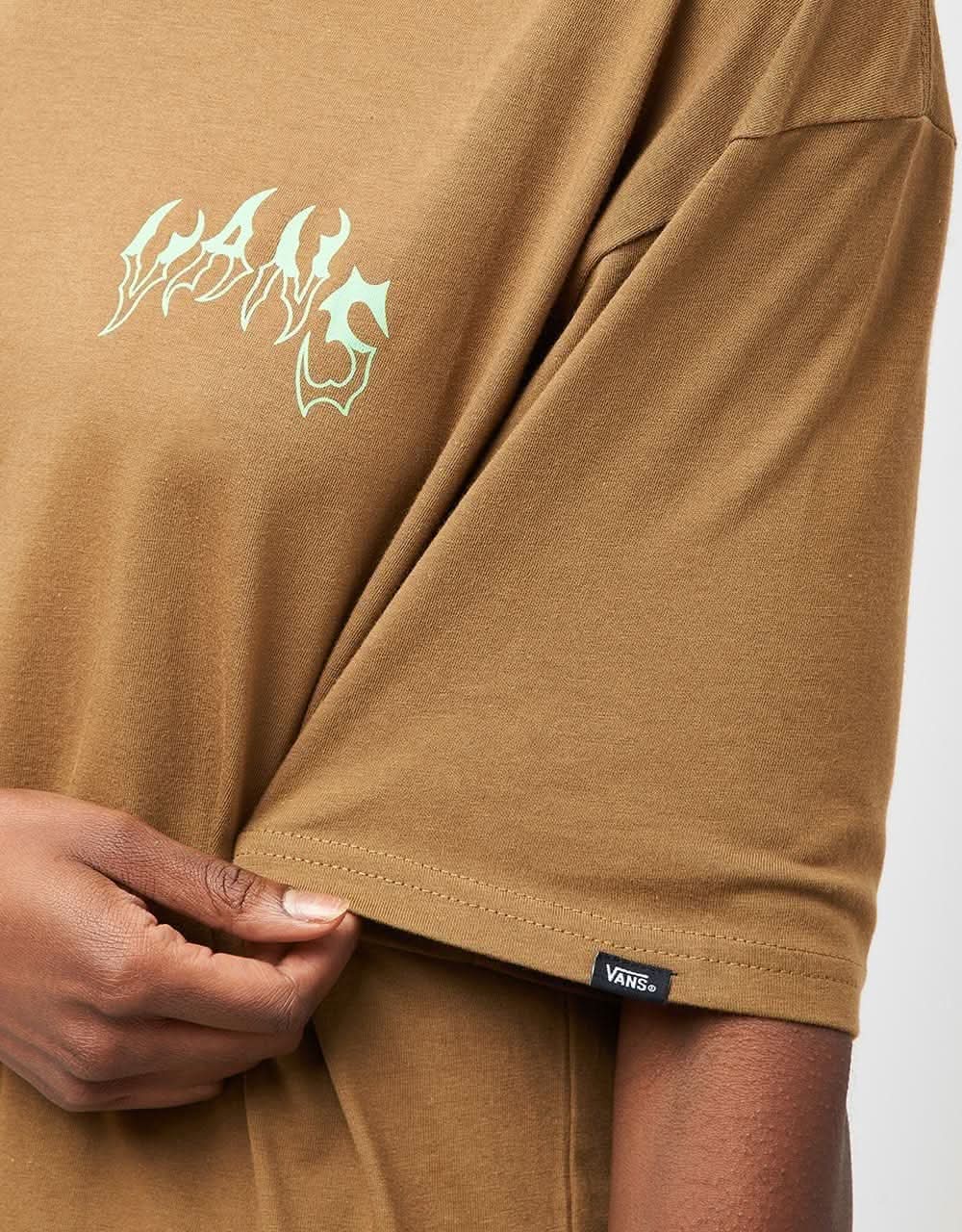 Vans Smoked Skull T-Shirt - Kangaroo - Image 9