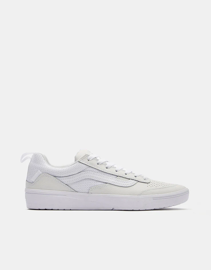 Vans Zahba Skate Shoes - White/White