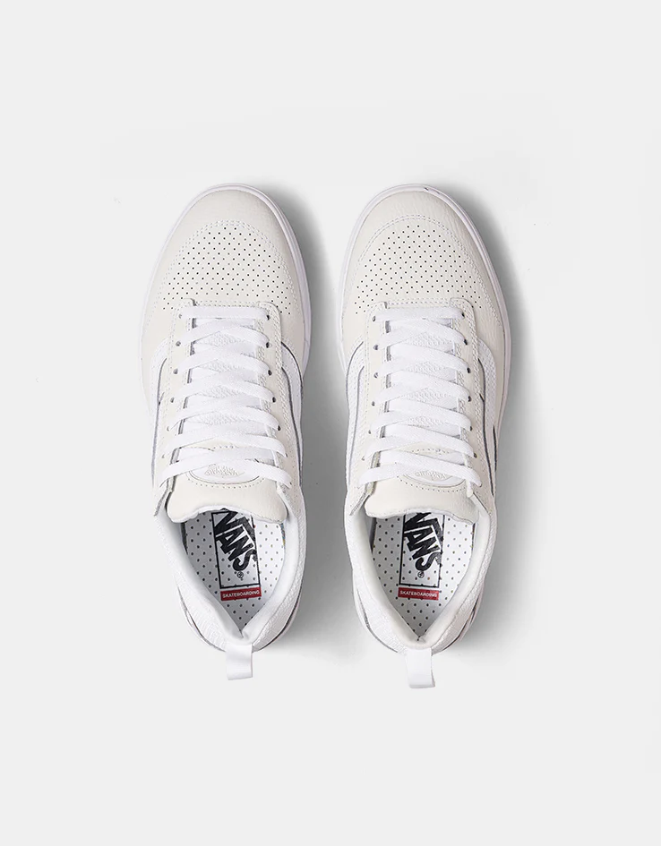 Vans Zahba Skate Shoes - White/White - Image 2