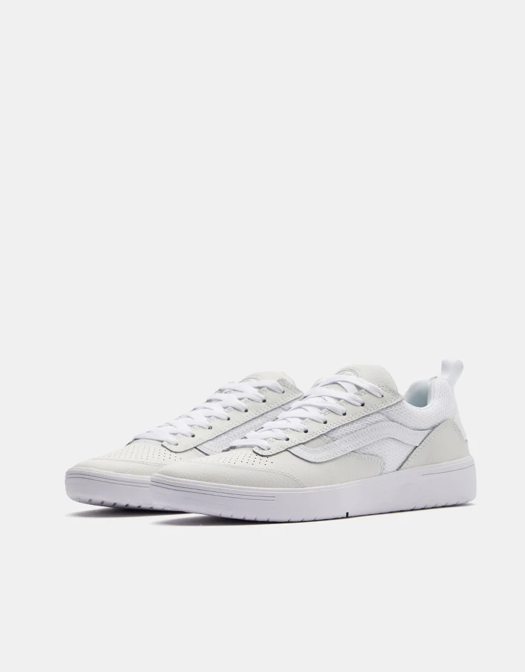 Vans Zahba Skate Shoes - White/White - Image 3