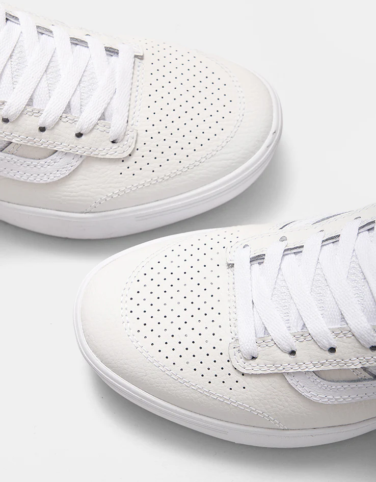 Vans Zahba Skate Shoes - White/White - Image 7