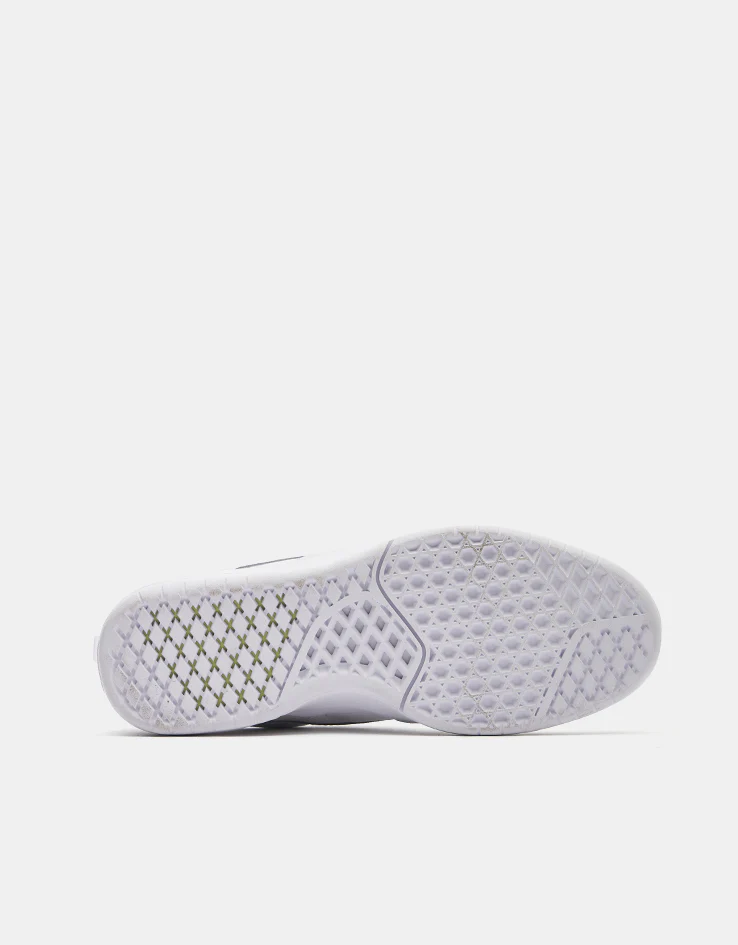 Vans Zahba Skate Shoes - White/White - Image 8