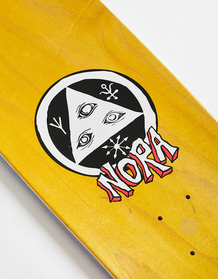 Welcome Nora Teddy on Sphynx Skateboard Deck - 8.8" - Image 5