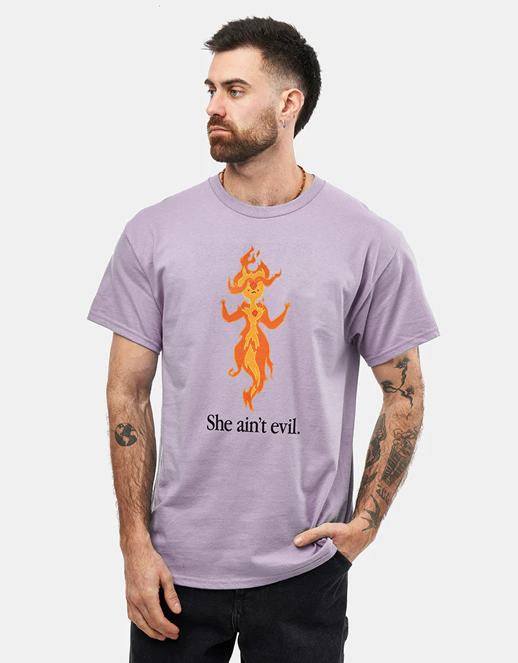 Welcome x Adventure Time Flame Princess T-Shirt - Orchid - Image 2