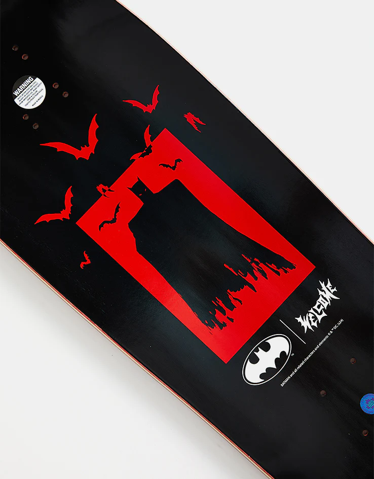Welcome x Batman Heart of Hush on Gaia Skateboard Deck - 9.6" - Image 4