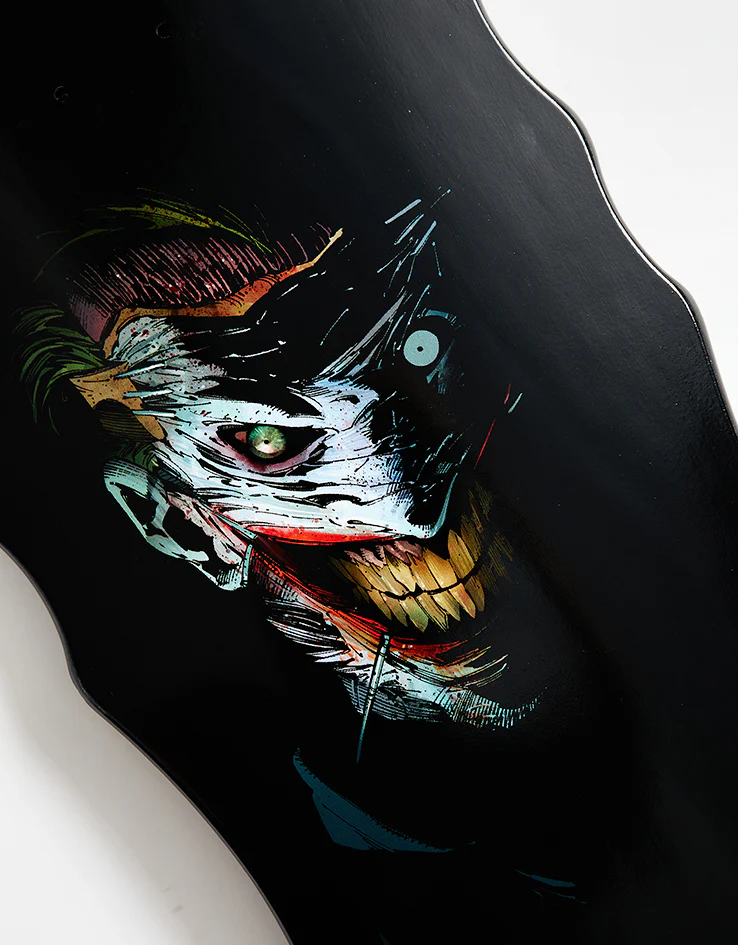 Welcome x Batman Joker 'Shadow Series' on Widow Skateboard Deck - 10" - Image 2