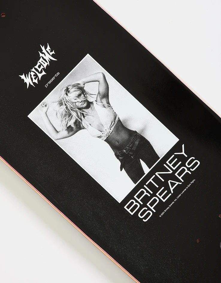 Welcome x Britney Spears Snake on Son of Boline Skateboard Deck - 8.8" - Image 4