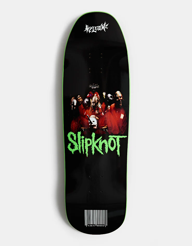 Welcome x Slipknot Self-Titled on Gaia Skateboard Deck - 9.67"