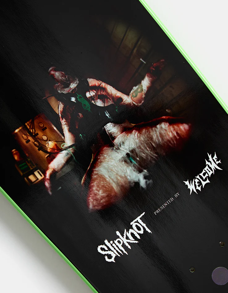 Welcome x Slipknot Self-Titled on Gaia Skateboard Deck - 9.67" - Image 6