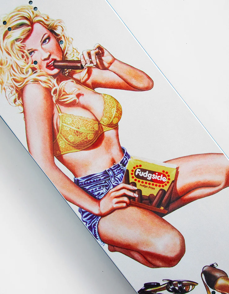 World Industries Kareem Fudgesicle EX7 Skateboard Deck - 7.68" - Image 2