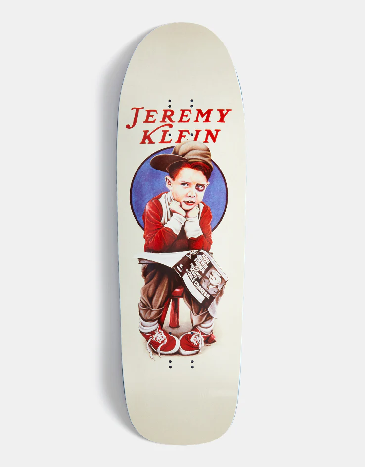 World Industries Klein Black Eye Kid EX7 Slick Skateboard Deck - 9.437"