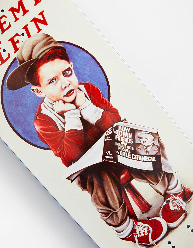 World Industries Klein Black Eye Kid EX7 Slick Skateboard Deck - 9.437" - Image 2