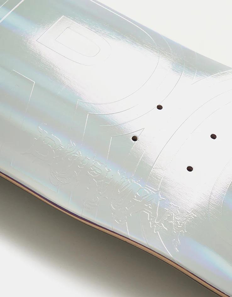 Zero Burman Bold Irridescent Skateboard Deck - Image 5