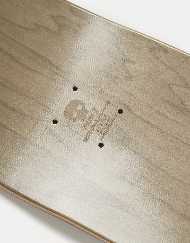 Zero Burman Bold Irridescent Skateboard Deck - Image 8