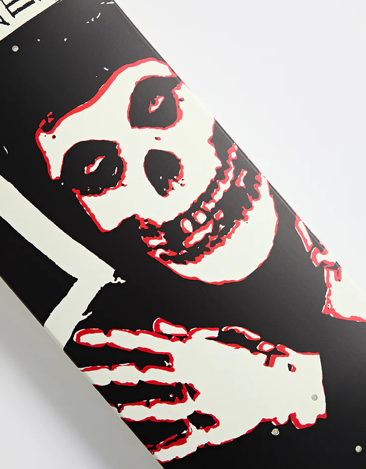 Zero x Misfits Zero Business GITD Skateboard Deck - 8.5" - Image 2