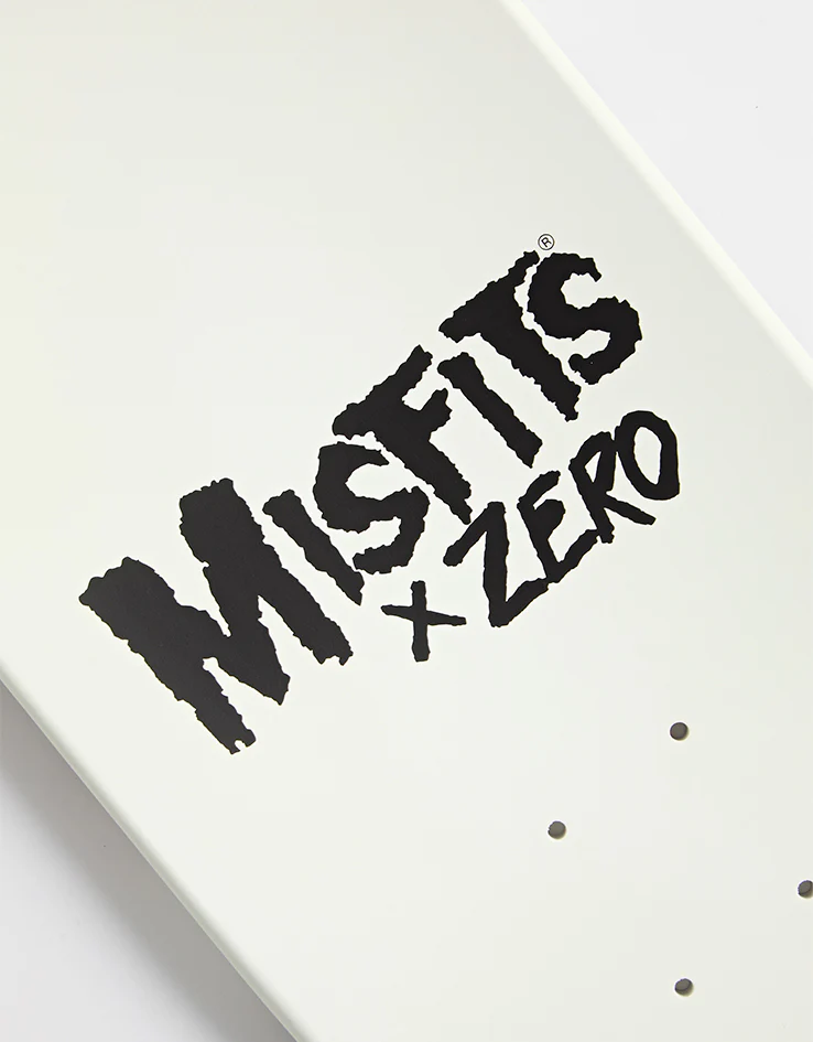 Zero x Misfits Zero Business GITD Skateboard Deck - 8.5" - Image 4